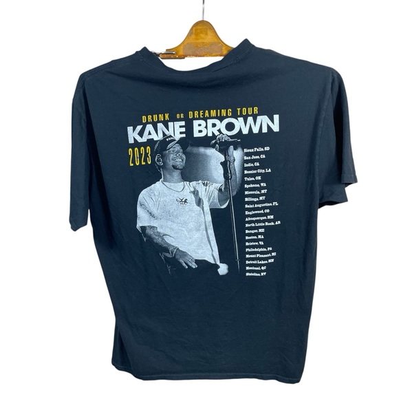 Kane Brown Men’s/ Unisex Double Sided Graphic Short Sleeve T-Shirt Size NO TAG - Picture 4 of 7